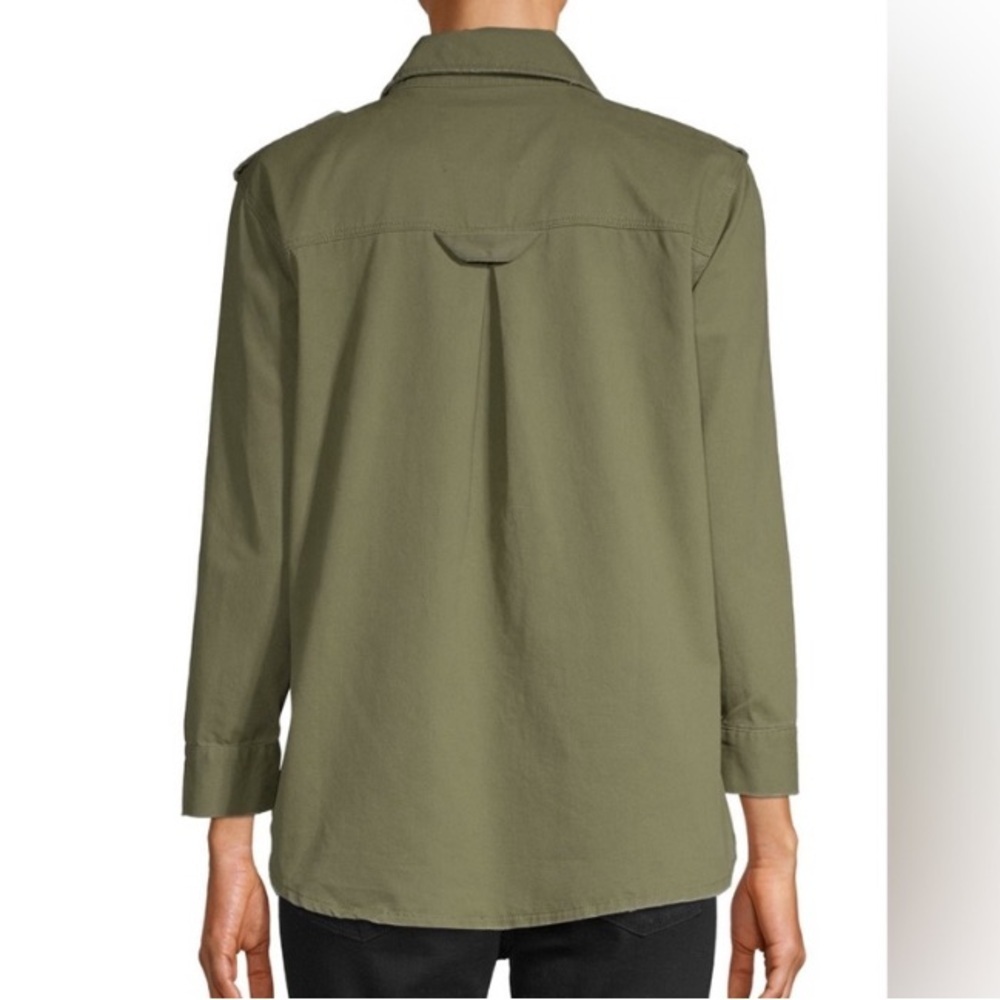 Alexander Jordan Women's Fray Hem Utility Jacket - Picture 7 of 8